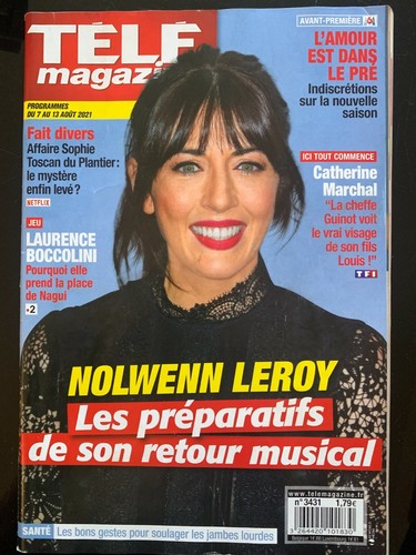 Télé magazine 2021 - télé, 7/08/2021