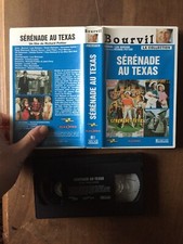 CASSETTE VIDEO VHS CINEMA  BOURVIL serenade au texas luis mariano coll bourvil