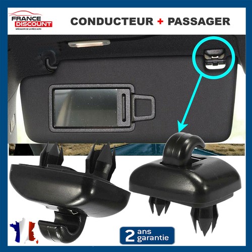 Clips pare soleil avant - clips, pare-soleil