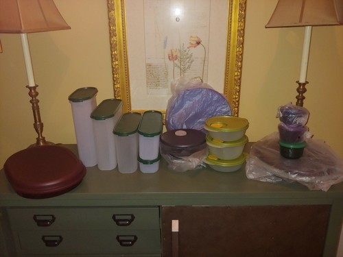 Tupperware set various - tupperware, pieces