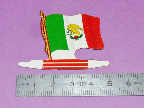 Plaque metal drapeau biscuits - plaque,