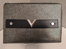 Auth LOUIS VUITTON Epi Platine