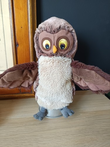 Marionnette peluche chouette - marionnette,