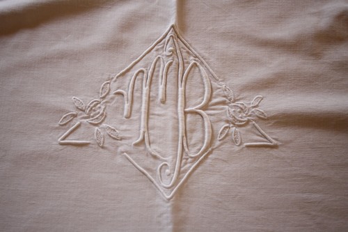 Drap ancien lin 205 - drap,