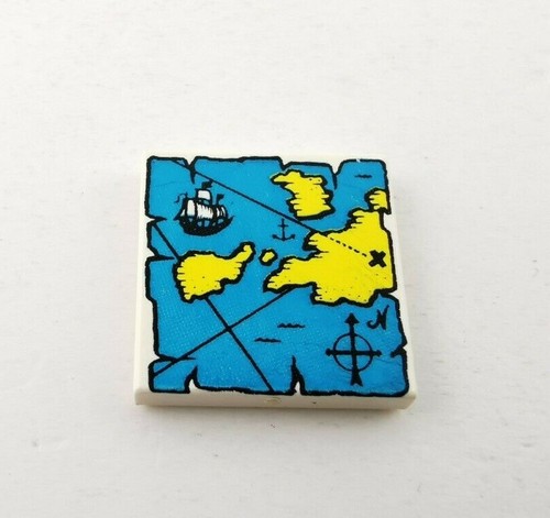 Lego pirates map tile ref - lego,