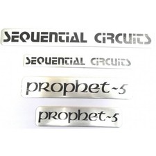 Prophete-5 aluminum Badge