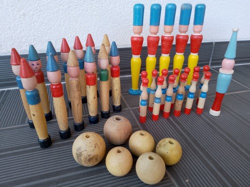 Lot quilles anciennes - lot,