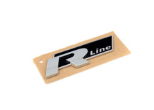 Nouveau Badge R-Line En Chrome