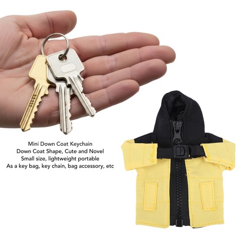 Miniature doudoune porte clés - miniature, porte-clés