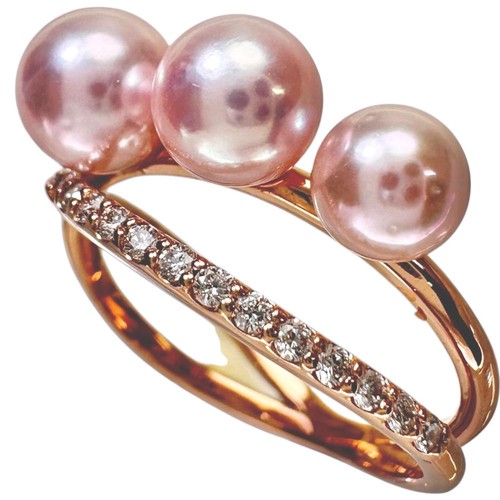 Bague akoya pearl 8 - 5,