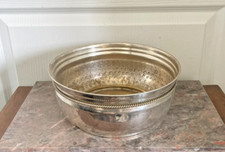 Ancien Cache Pot Pot Saladier Panière Patène