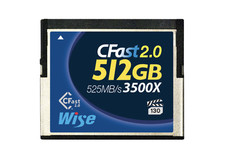 Wise 3500x 512 Go CFast 2.0 Mémoire Carte Flash (Lexar/Sandisk) URSA Blackmagic