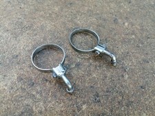 Paire de supports de pompe , vélo ancien , Peugeot