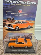 1/43 DEAGOSTINI Américain Voitures Collection 1970 Plymouth Route Chemin #27