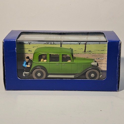 Voiture miniature tintin - miniature,