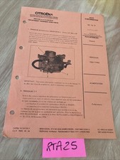 Citroën note technique 1977