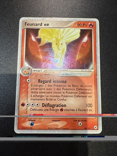 Carte pokémon feunard - carte,