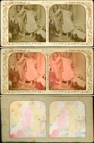 Stéréo scène une femme - stéréo,,