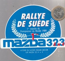  Automobile. RALLYE de SUEDE