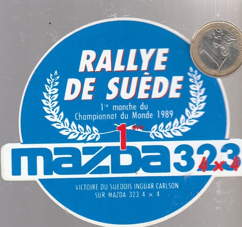 Automobile rallye de suede - ,
