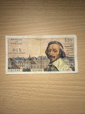 Billet 10 NF Dix Nouveaux