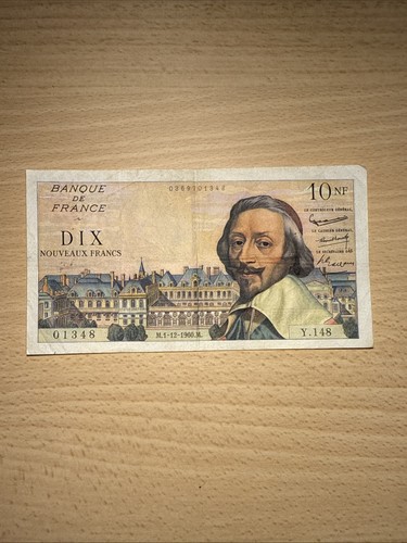 Billet dix nouveaux - 10,