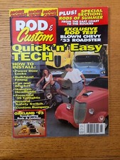 Rod & Custom Magazine Mai 1995 ~ TRÈS FINE VF ~ Street Hot Rod Petersen