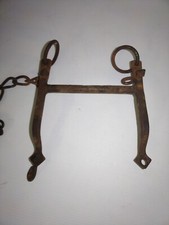 Ancien mors fer forgé cheval équitation