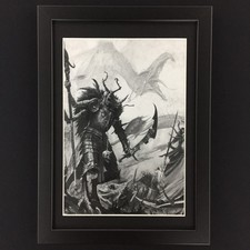 Tzeentch encadré art realm - tzeentch,