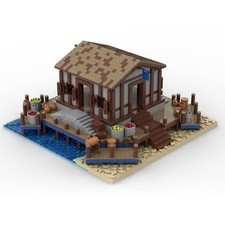 MOC-201488 Medieval Village Dork 2771 pièces Jouets cadeau pour Noël