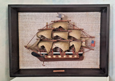 Diorama demi coque Trois mâts