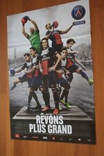 GRAND POSTER )) PSG REVONS PLUS GRAND 2013/2014 * SILVA..CAVANI..