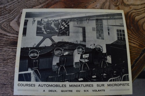 Carte jeux bar circuit - carte,