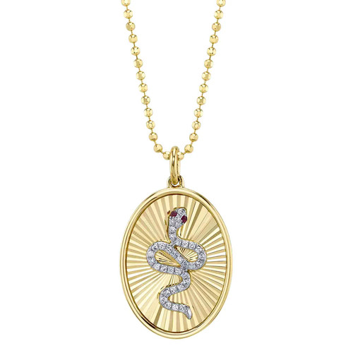 14k jaune serpent - 14k,