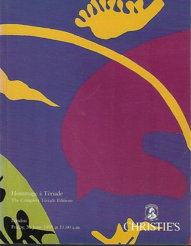Hommage teriade catalogue - hommage, a