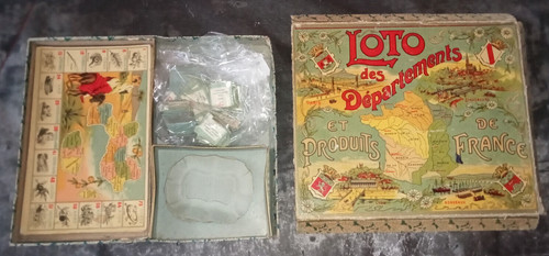 Ancien jeu loto des - ancien,
