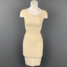 HERVE LEGER Taille XS Crème