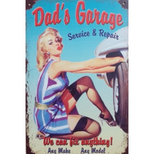 PLAQUE DECORATIVE PIN UP-