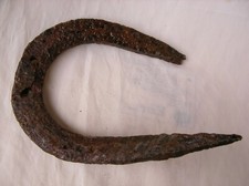 WW1 FRANCE CURIOSITÉ FER A CHEVAL PLIÉ DE TERRAIN 100% ZONEDE COMBATS WW1