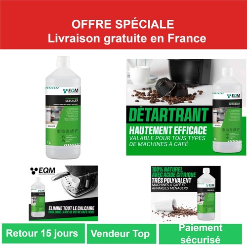 Eqm détartrant pour machine - pour,