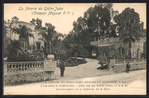 Cpa golfe juan poterie - cpa, golfe-juan,