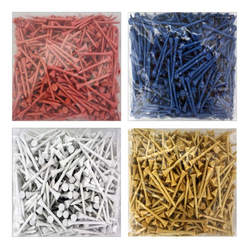 Wood golf tees - 2, 3/4