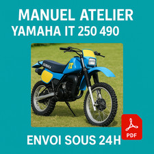 Manuel Atelier Yamaha IT 250