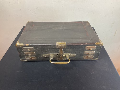 Ancienne valise cuir - ancienne,