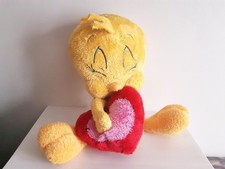 Looney tunes peluche Titi coeur 35 cm