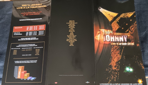 Johnny hallyday plaquette - johnny,