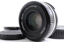 Objectif standard Nikon NIKKOR AI-S 50 mm F1,8 MF Pancake avec filtre comme...