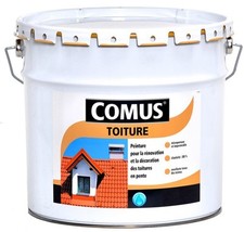 Peinture spéciale imperméabilisation rénovation décoration toiture gris ardoise 