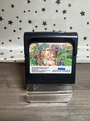 Sega game gear chuck - -, rock