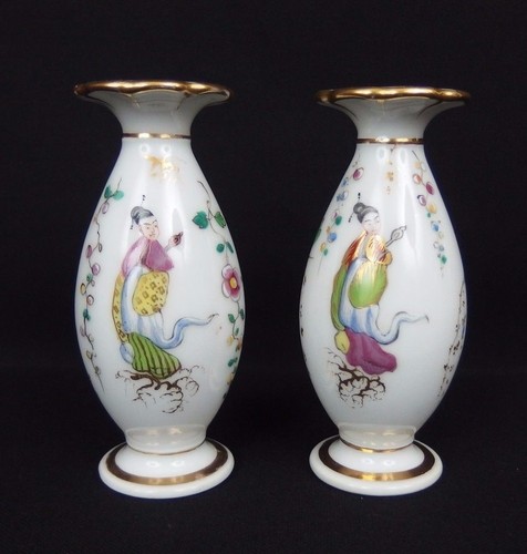 Paire petits vase en - de,